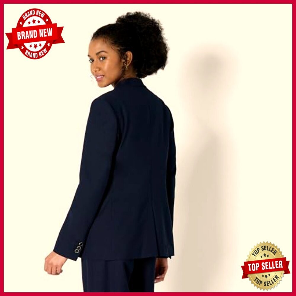 Regular Fit Woven Blazer, Single Breasted, Long Sleeve, Dry Clean Only - Picture 3 of 7
